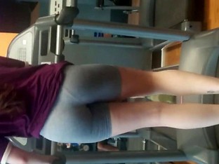 Grey leggings gym