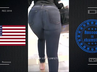 beautiful teen - jeans booty (2018) -USA