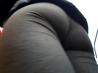 BootyCruise: Gray Leggings Up-Ass Cam Deluxe