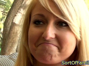 Curious stepdaughter doggystyled by dads bbc